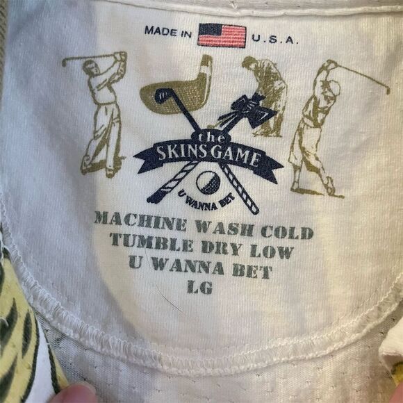 The Skins Game Men's Floral Polo Shirt Multicolor Size L Casual - Picture 3 of 4